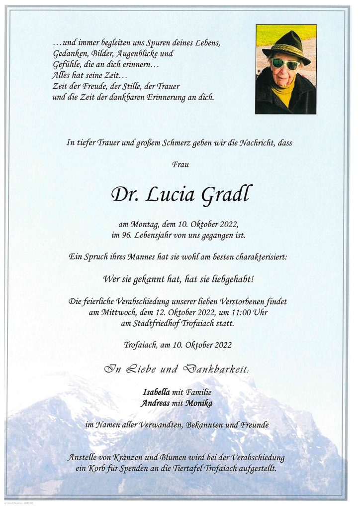 Dr. Gradl Lucia