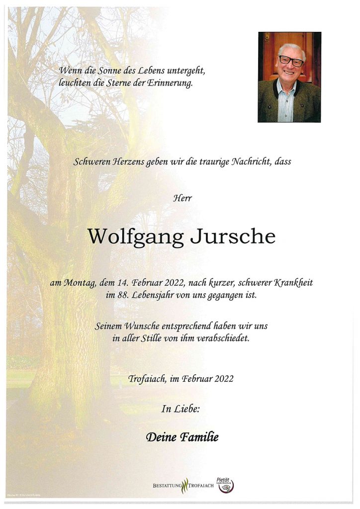 Jursche Wolfgang