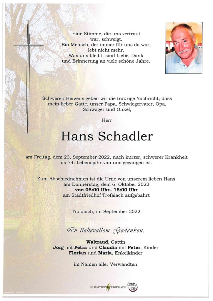 Schadler Hans