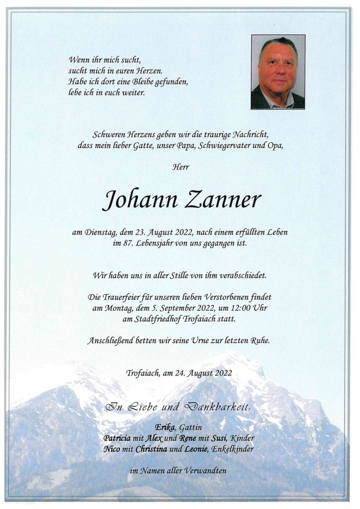 Zanner Johann