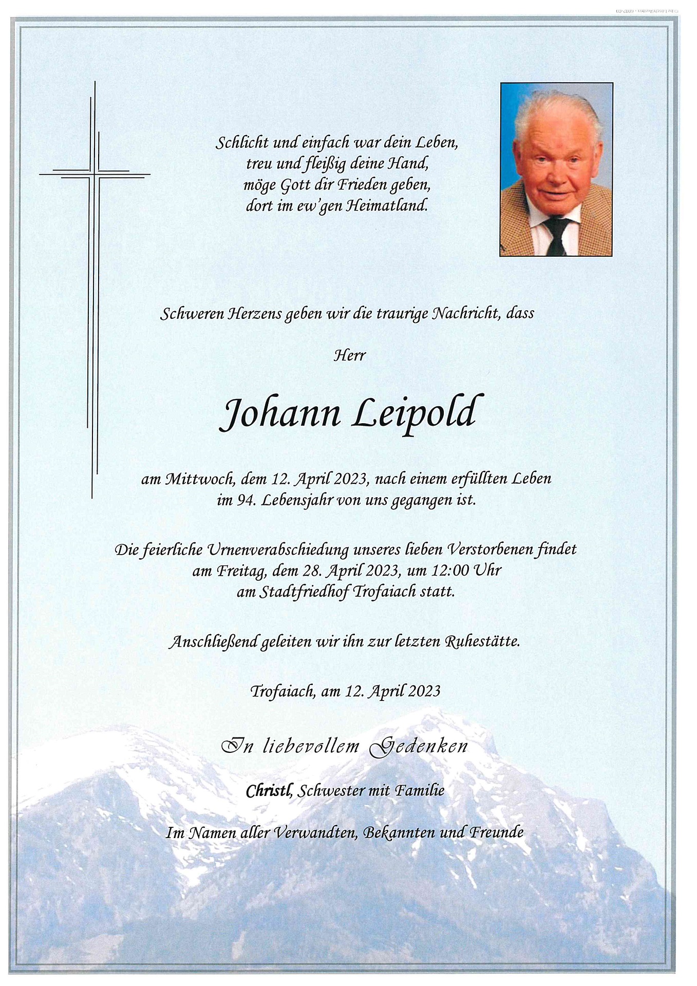 Leipold Johann