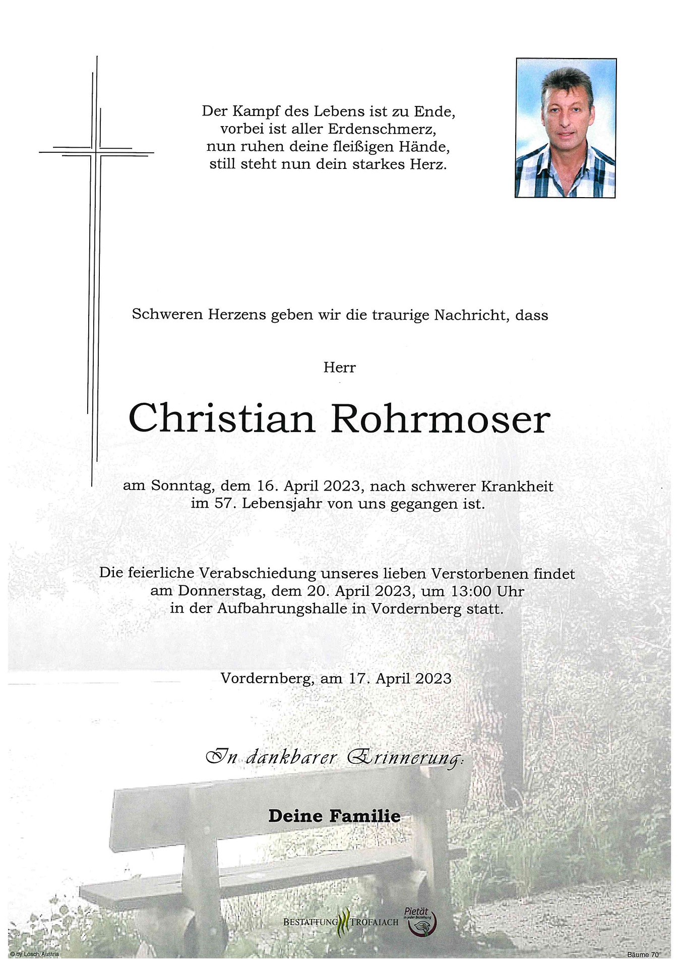 Rohrmoser Christian