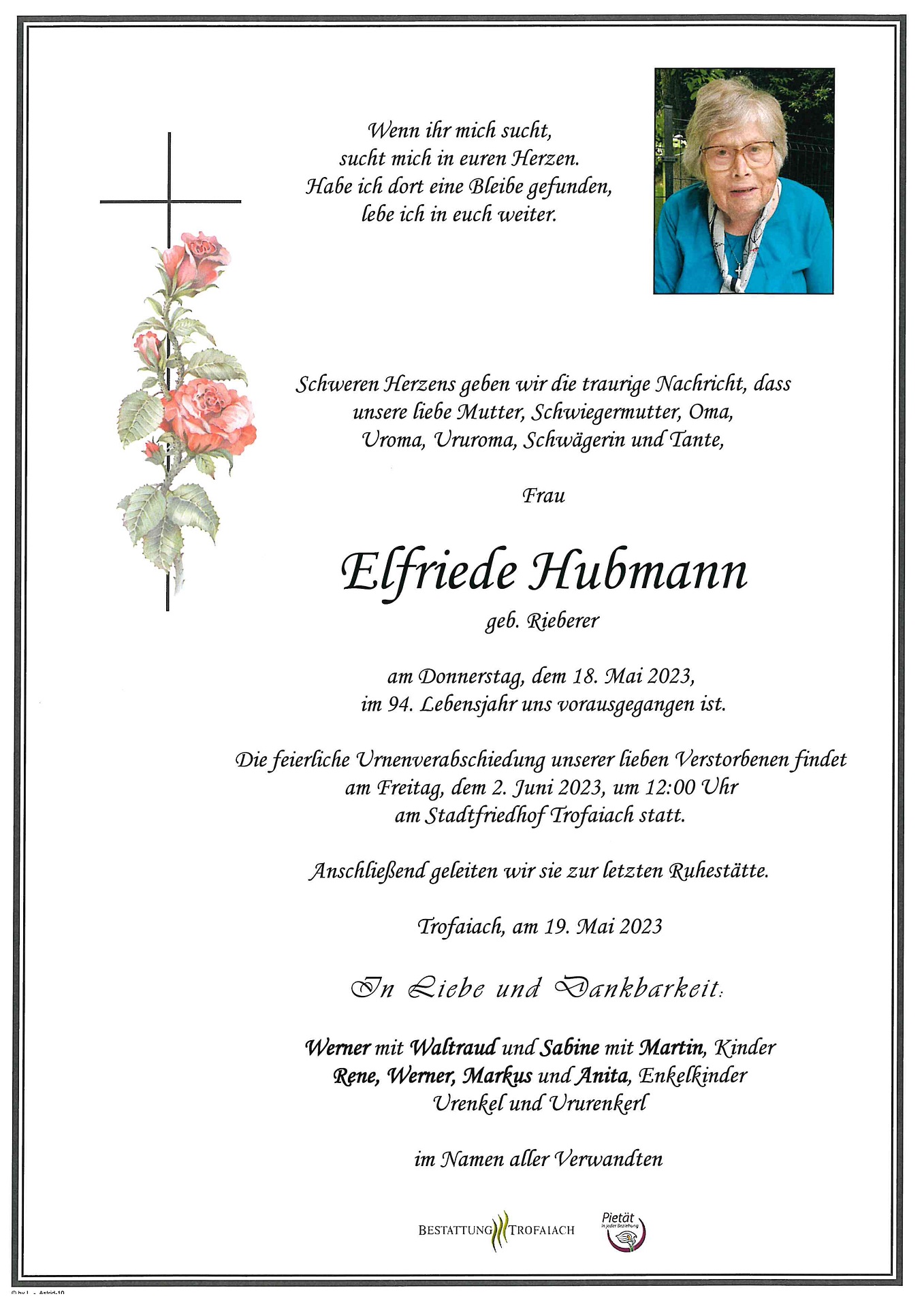 Hubmann Elfriede