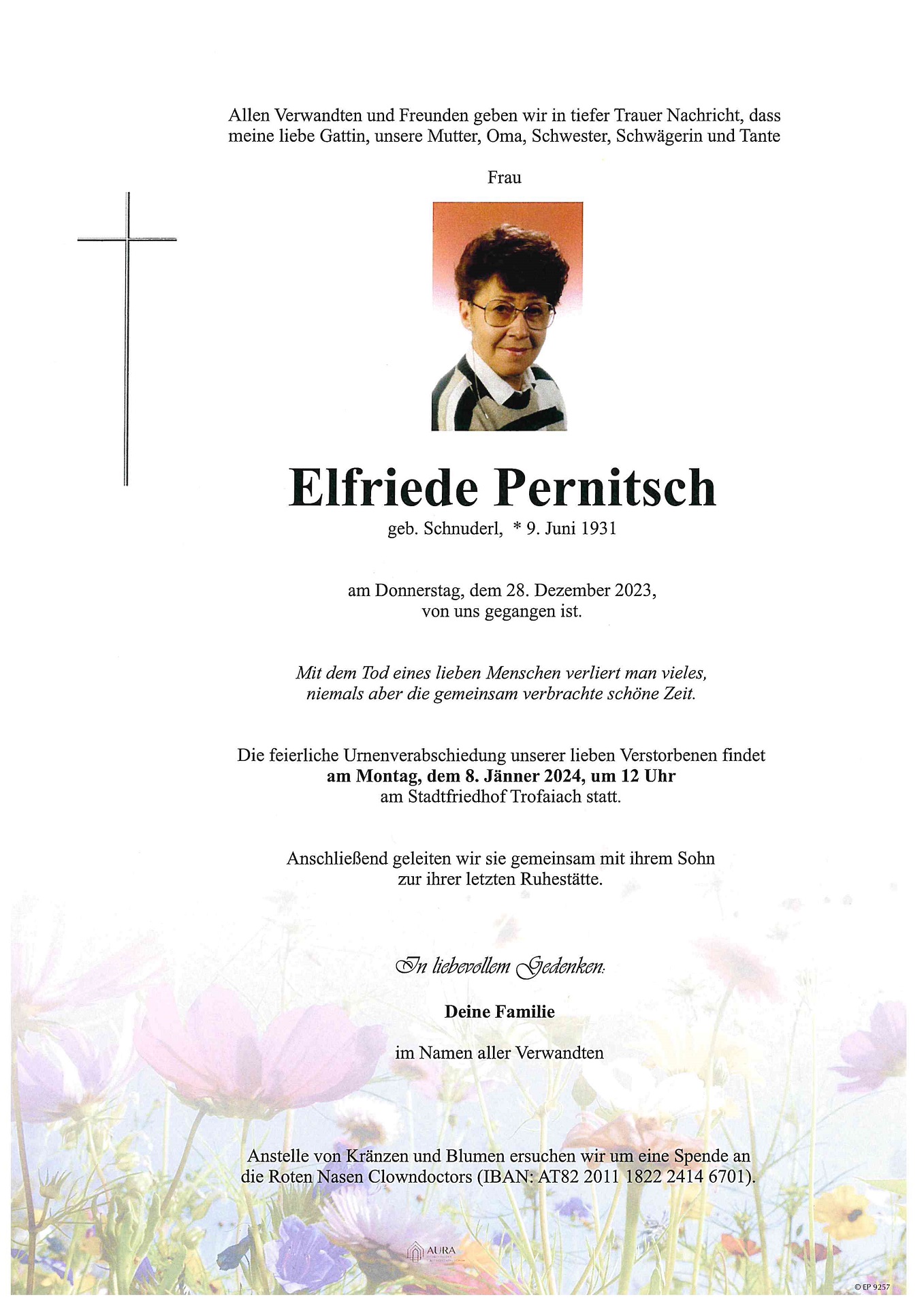 Pernitsch Elfriede