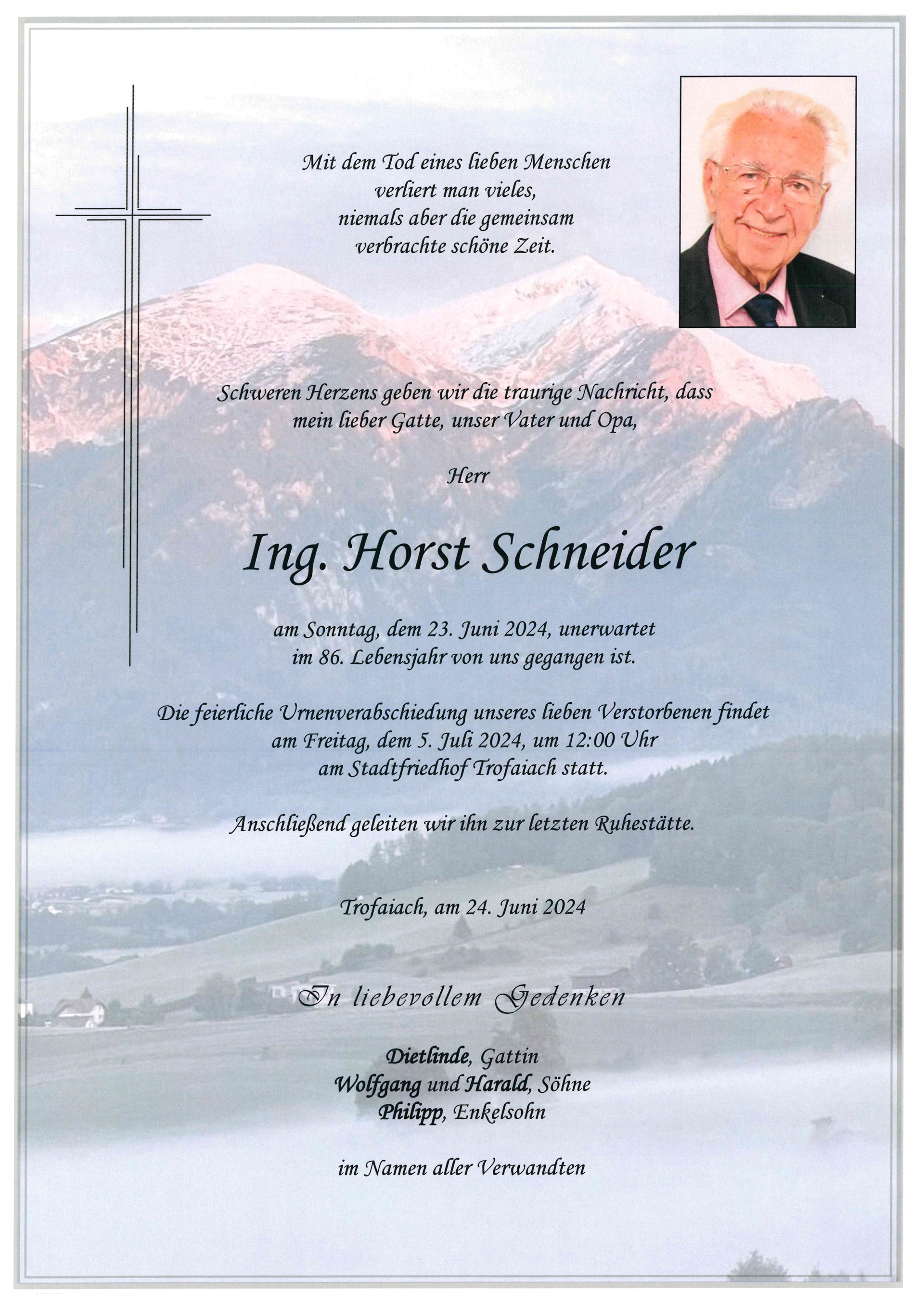 Ing Schneider Horst Stadtwerke Trofaiach